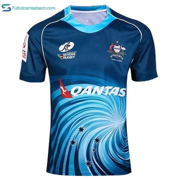 Camiseta Rugby Wallabies QANTAS 2ª 2016/17
